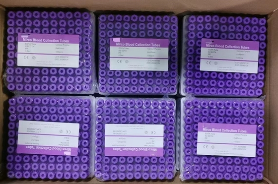 หลอดเก็บเลือดขนาดเล็กความจุ 0.5 มล. - หลอด Mini Edta อายุการเก็บรักษา 2 ปี