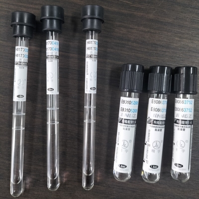 ทับดํา 1.6ml 1.28ml ซาเดียมซิตราท 3.8% ESR ท่อ ท่อตรวจเลือด