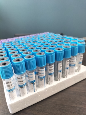 การทดสอบห้องปฏิบัติการ ซาเดียมซิตราท การเก็บเลือดในระยะว่าง PT Tube With Blue Top
