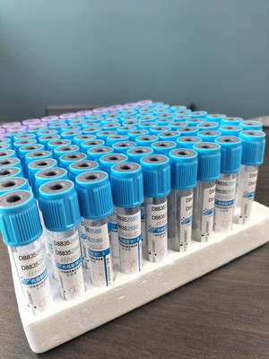 การทดสอบห้องปฏิบัติการ ซาเดียมซิตราท การเก็บเลือดในระยะว่าง PT Tube With Blue Top