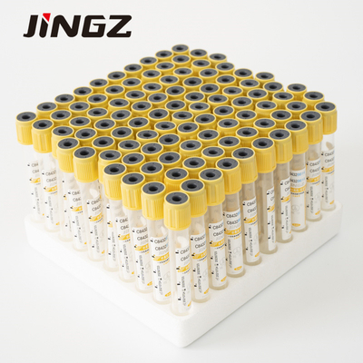 ท่อเจลสีเหลืองทางการแพทย์สําหรับห้องปฏิบัติการทางคลินิก ท่อเจล Activator หมักเลือด