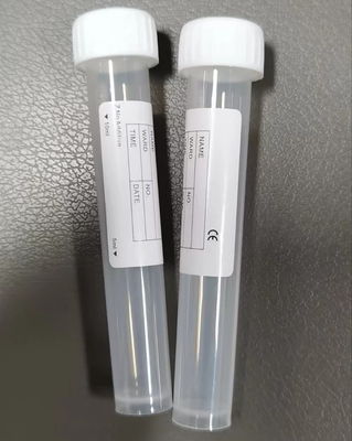 ท่อทดสอบสีขาว 10ml 16*100mm สําหรับการขนส่งตัวอย่างห้องปฏิบัติการ