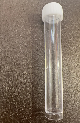 ท่อทดสอบสีขาว 10ml 16*100mm สําหรับการขนส่งตัวอย่างห้องปฏิบัติการ