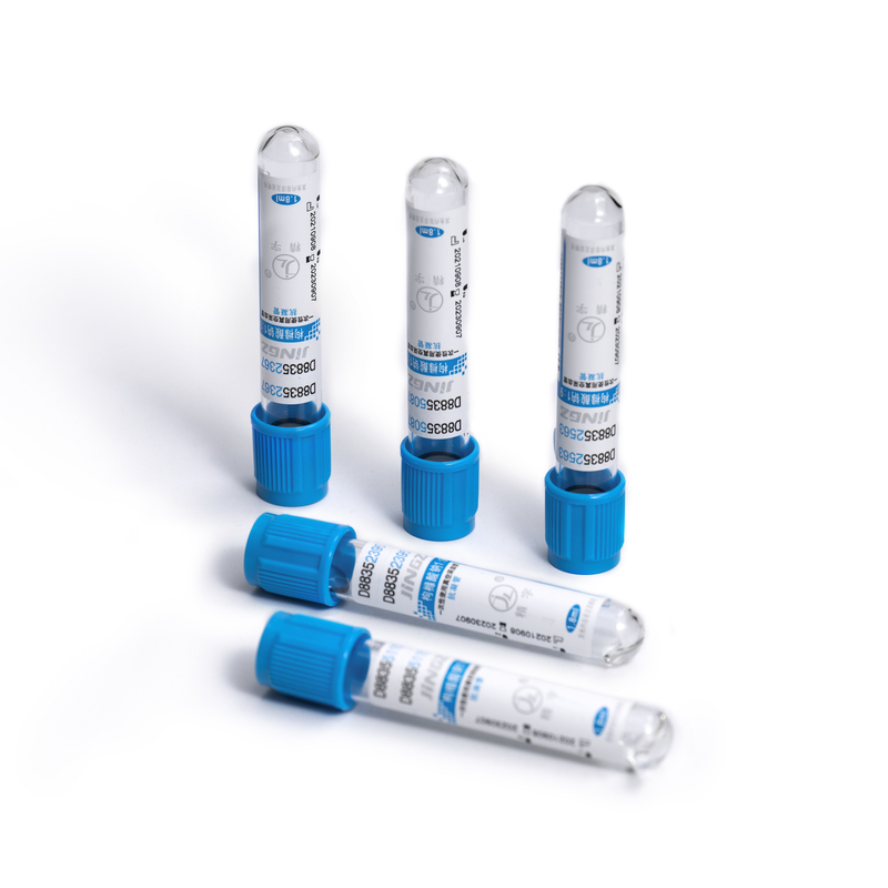 Vacuum หลอดเก็บเลือดโซเดียมซิเตรตที่ผ่านการรับรอง ISO9001 1.8ml 2.7ml 3.6ml