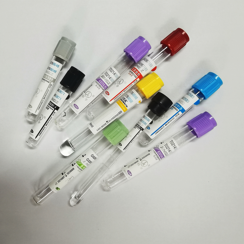 JINGZ 0.5ml-10ml K2 EDTA Tube สำหรับการตรวจเลือดสูญญากาศตามระดับความสูง